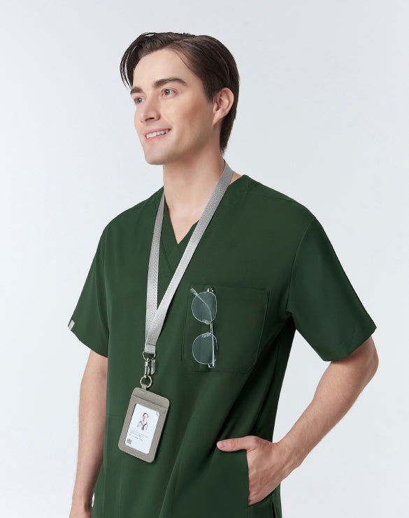 GQ Pro Med Men Scrub Shirt  (Premium)