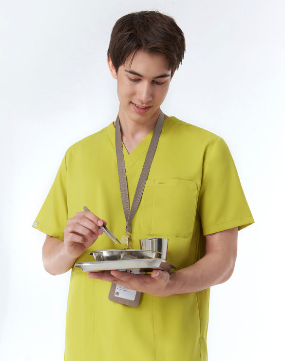 GQ Pro Med Men Scrub Shirt  (Premium)