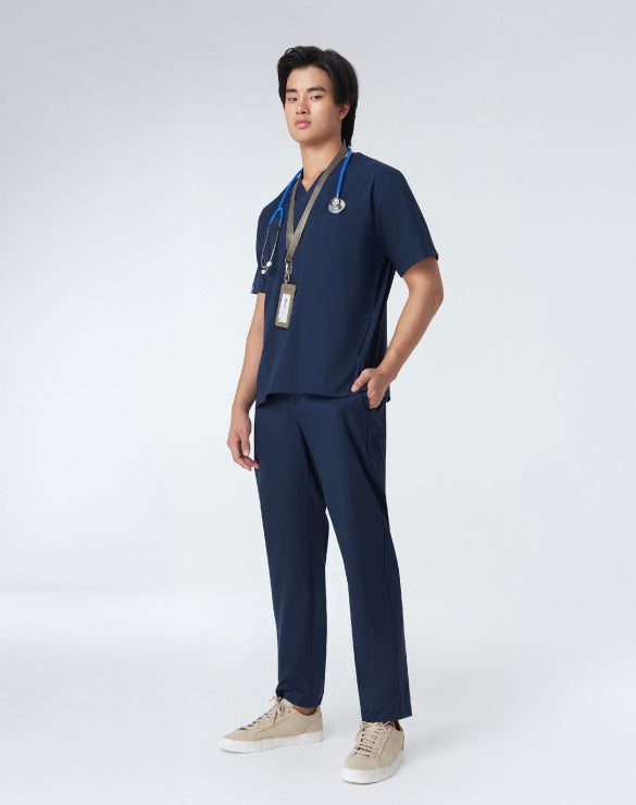 GQ Pro Med Men Scrub Shirt  (Premium)