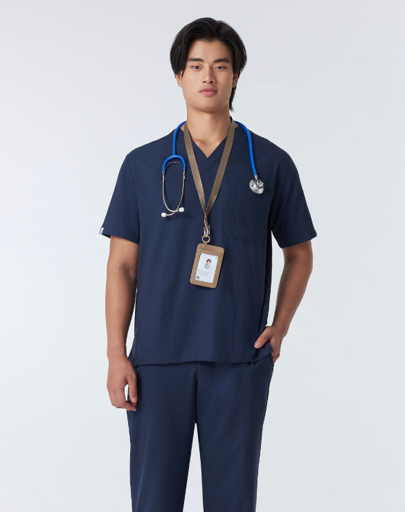 GQ Pro Med Men Scrub Shirt  (Premium)