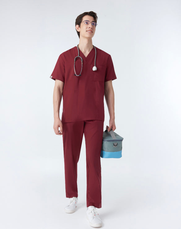GQ Pro Med Men Scrub Shirt  (Premium)