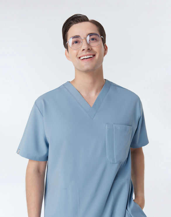 GQ Pro Med Men Scrub Shirt  (Premium)