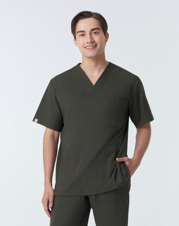 GQ Pro Med Men Scrub Shirt  (Premium)