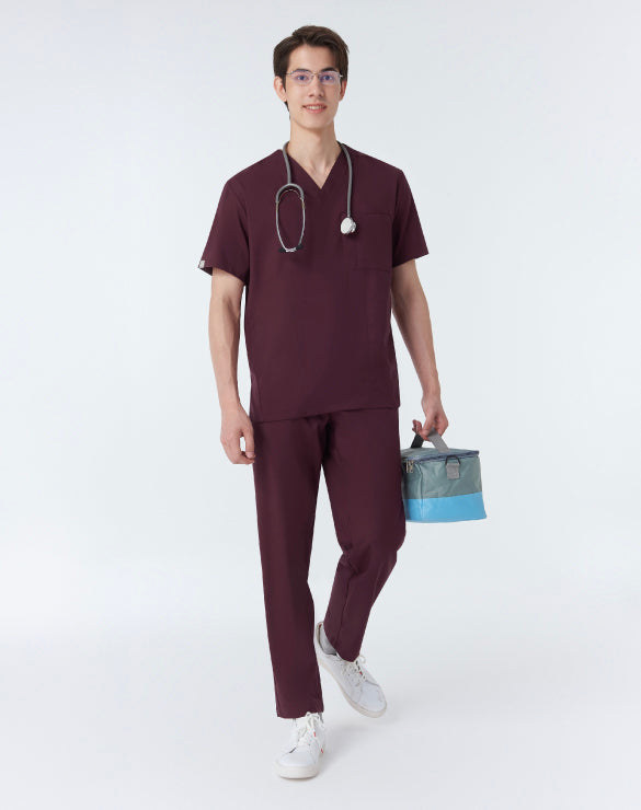 GQ Pro Med Men Scrub Shirt  (Premium)