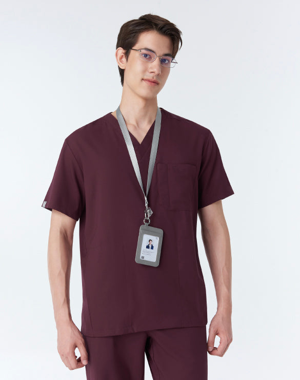 GQ Pro Med Men Scrub Shirt  (Premium)