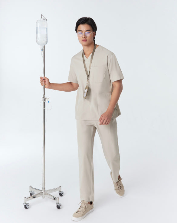 GQ Pro Med Men Scrub Shirt  (Premium)