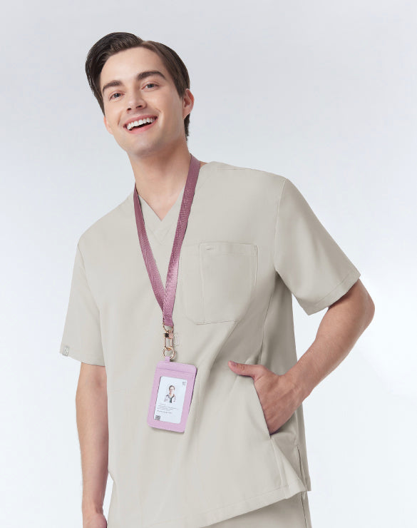GQ Pro Med Men Scrub Shirt  (Premium)